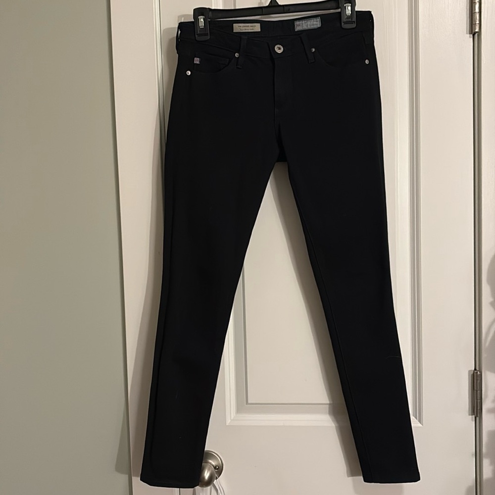 AG Adriano Goldschmied Black Skinny Jeans